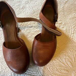 Brown Leather Women's Shoes